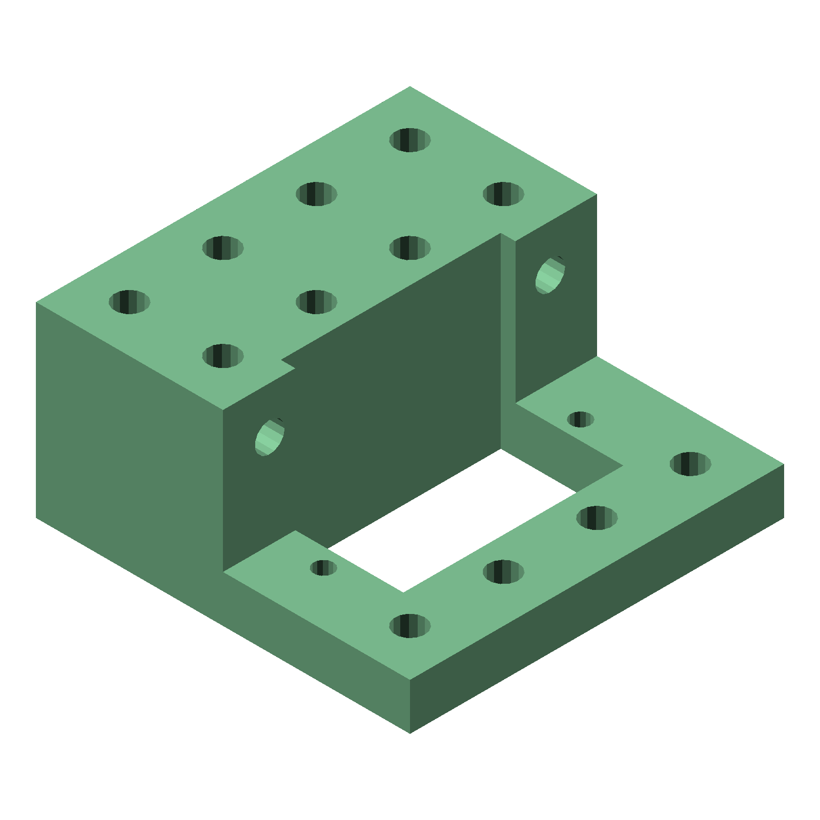 A prpol mini_servo_down_bracket part